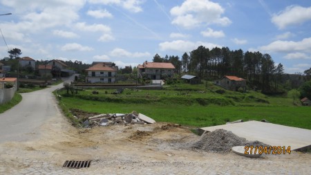 Início das obras na Rua do Calvário e na Rua do Centro - Arnozela